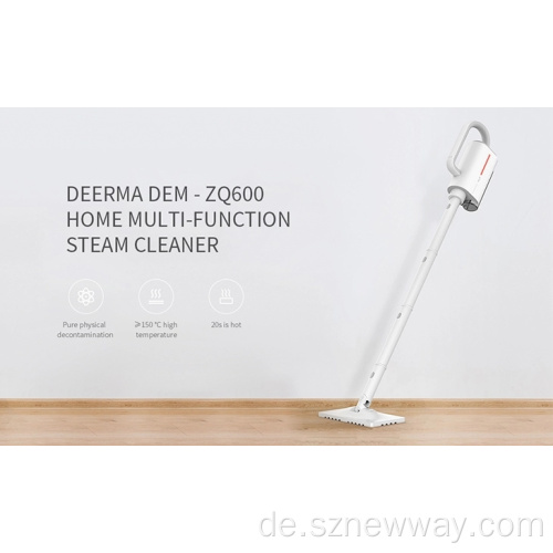 DEERMA ZQ610 Multifunktionaler Handheld-Dampfreiniger Mopp